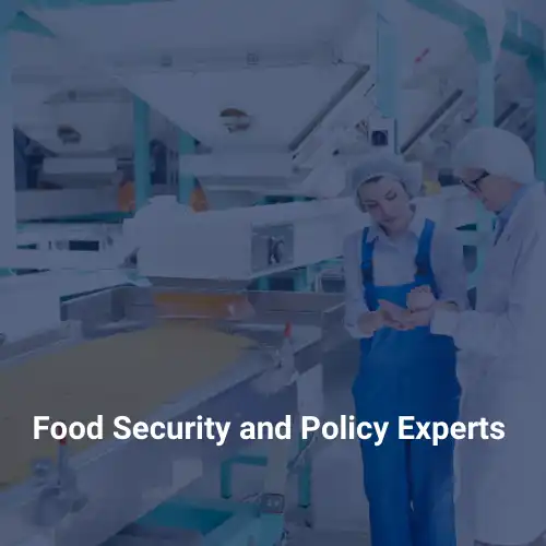 Food Security and Policy Experts